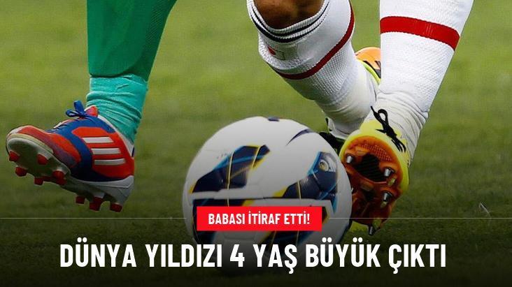 Dünya yıldızı 4 yaş büyük çıktı