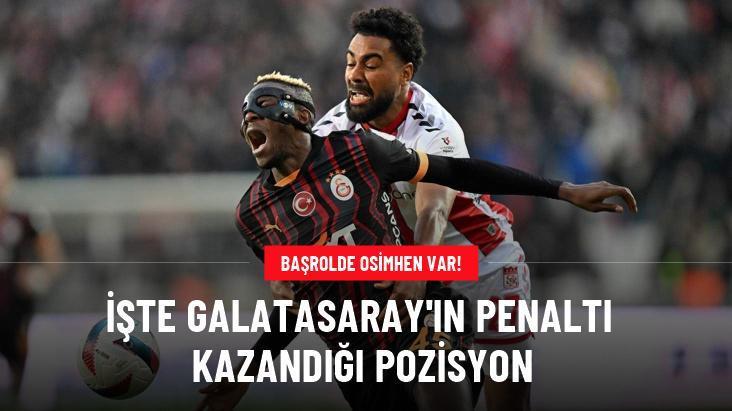 İşte Galatasaray’ın penaltı kazandığı pozisyon