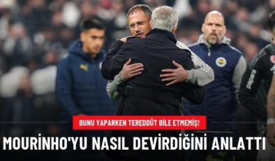 Mourinho’yu nasıl devirdiğini anlattı